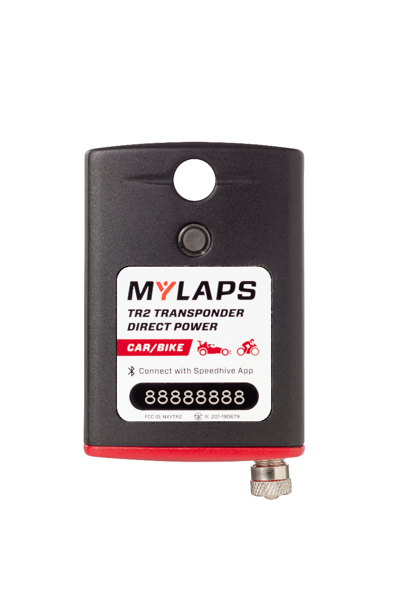 MYLaps TR2 Transponder Direct Power Car/Bike Go